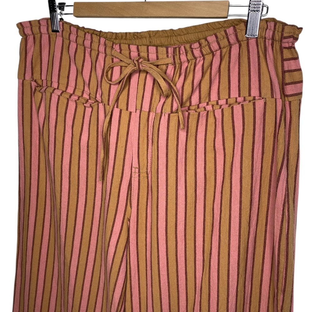 Free People Hudson Canyon Stripe Pants size Large - Picture 4 of 11